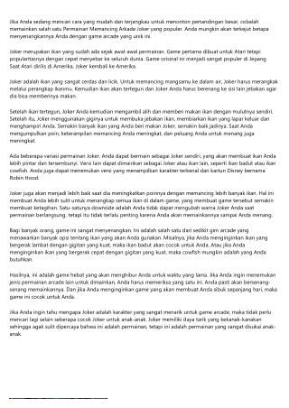 11 Creative Ways to Write About joker tembak ikan