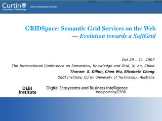 GRIDSpace: Semantic Grid Services on the Web — Evolution towards a SoftGrid