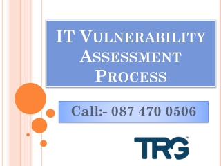 IT Vulnerability Assessment Process