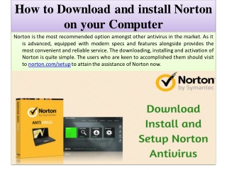 Norton.com/setup – Enter Product key