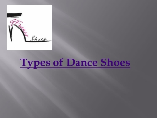 Types of Dance Shoes