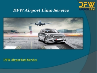 DFW Airport Limo Service