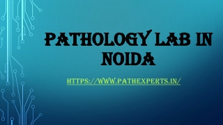 Pathology lab in Noida