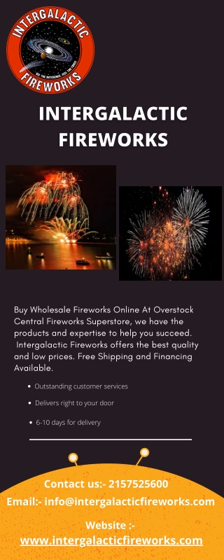 Buy Wholesale Fireworks Store Online