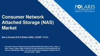 Consumer NAS Market to Reach $10.2 Billion By 2026