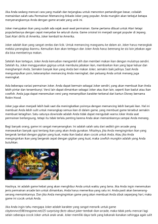 How to Master joker tembak ikan in 6 Simple Steps