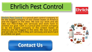 Ehrlich Pest Control