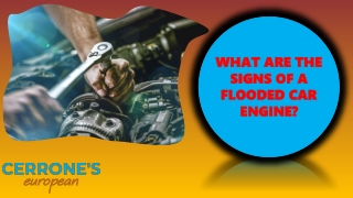 What are the Signs of a Flooded Car Engine