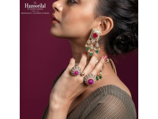 Hazoorilal Polki jewellery in india