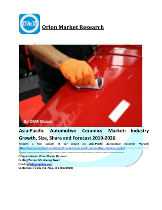 North American Automotive Ceramics Market Size, Industry Trends, Share and Forecast 2020-2026
