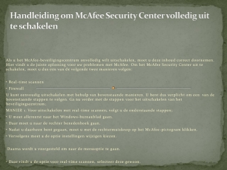 Mcafee bellen een betere online optie voor jou