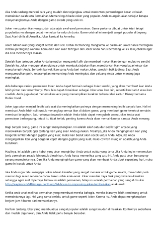5 Real-Life Lessons About joker tembak ikan