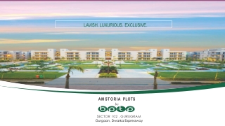 BPTP Plots - BPTP Amstoria Plots at Sector 102 Gurgaon | 9999344441