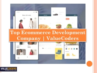 Top eCommerce Website Development Company India | ValueCoders