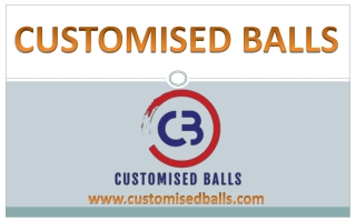 Custom Design Balls