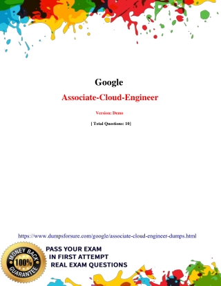 Easily Pass Google Associate Cloud Engineer Exams with Our dumps & PDF - Dumpsforsure