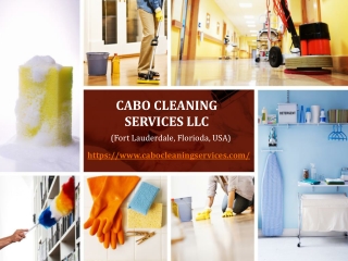 Cabo Cleaning Services