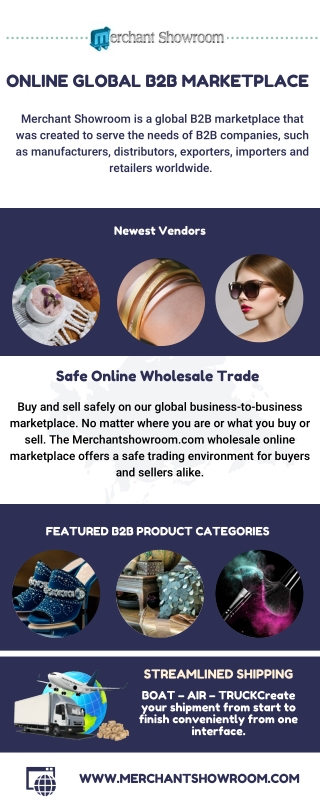 Global Online Wholesale Marketplace to buy and sell wholesale products