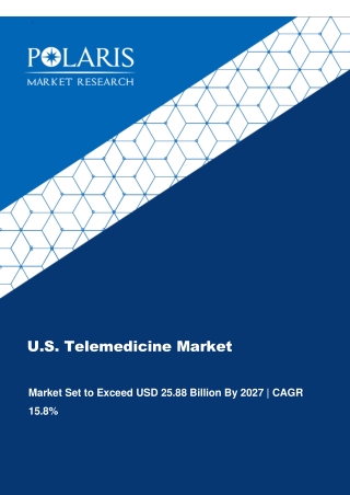 U.S. Telemedicine Market Size Worth $25.88 Billion By 2027 | CAGR: 15.8%