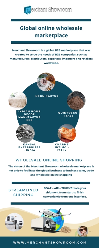 Global online wholesale marketplace