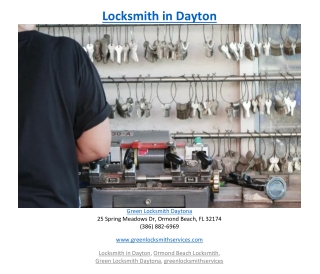 Locksmith in Dayton