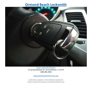Ormond Beach Locksmith