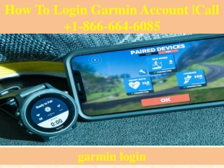 How To Login Garmin Account |Call 18009313158