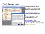 OFF- Service note