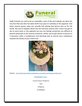 Flower Delivery Makati  |!!! (Funeralflowersphilippines.com.ph)