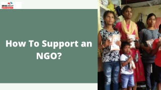 How to Support an NGO?
