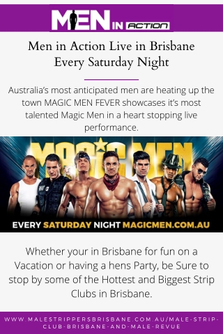 Male strip Club Brisbane & Male Revue - MIA Male strippers Brisbane