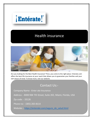 Health insurance charges