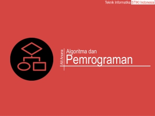 Algoritma dan Pemrograman Minggu 1 Peseudocode