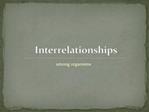 Interrelationships