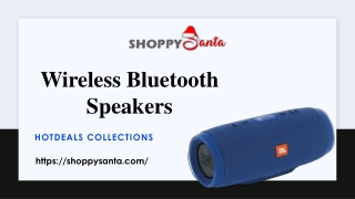 Wireless Bluetooth Speakers Online at ShoppySanta