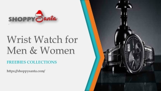 Wrist Watch for Men & Women Online at ShoppySanta