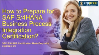 How to Prepare for SAP S/4HANA BPI Certification?