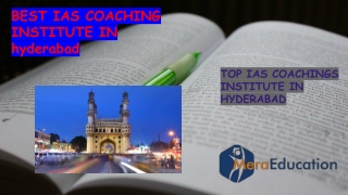 Find Best IAS coaching Institute in Hyderabad | 9650268272