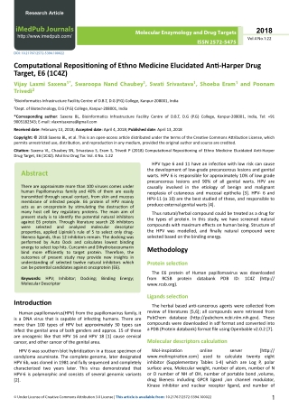 Molecular Enzymology and Drug Targets