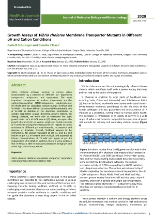 Journal of Molecular Biology and Biotechnology