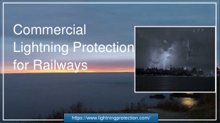 Commercial Lightning Protection for Railways