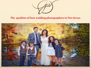 The qualities of best wedding photographers