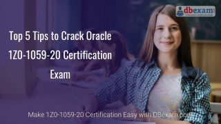 [PDF] Top 5 Tips to Crack Oracle 1Z0-1059-20 Certification Exam