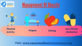 Management of Obesity | Best Bariatric Surgeon in Bangalore