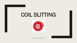 Coil Slitting