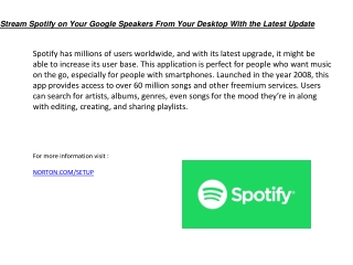 Stream Spotify on Your Google Speakers From Your Desktop With the Latest Update