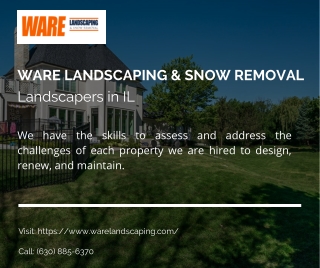 Landscapers in IL | Ware Landscaping & Snow Removal