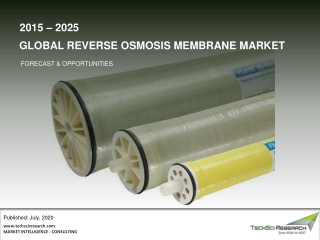 Reverse Osmosis Membrane Market Size, Share & Forecast 2025