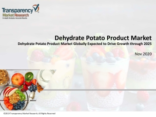 Dehydrate Potato Product Market