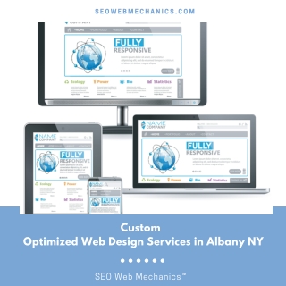 Custom Optimized Web Design Services in Albany NY